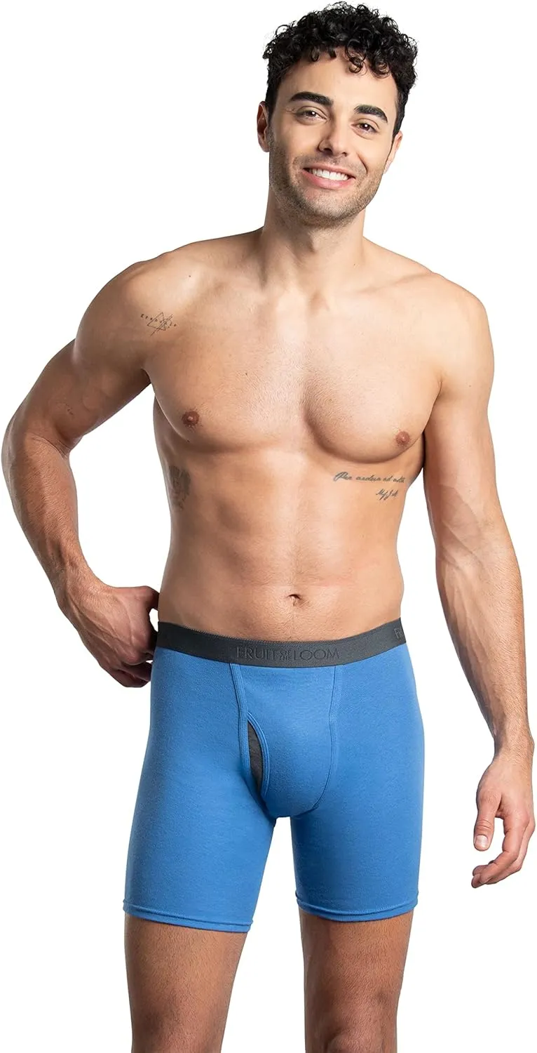 Fruit of the Loom Men's Premium Tag-Free Cotton Underwear (Regular & Big Man)